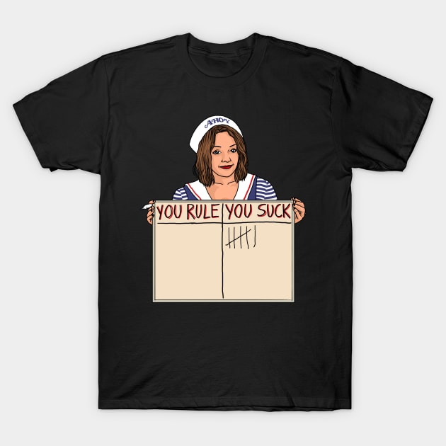 You Suck Steve T-Shirt by akawork280